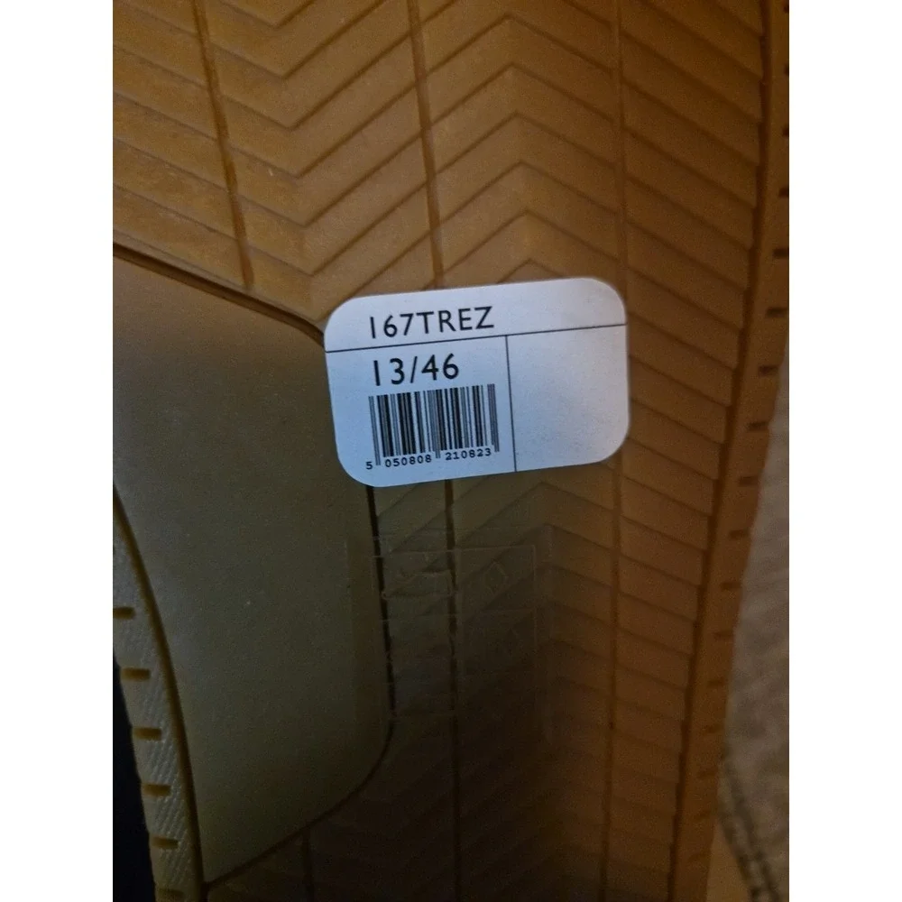 Dune London Shoes Navy Synthetic LaceUp 167TREZ‎ Sneakers Men's Size 13M